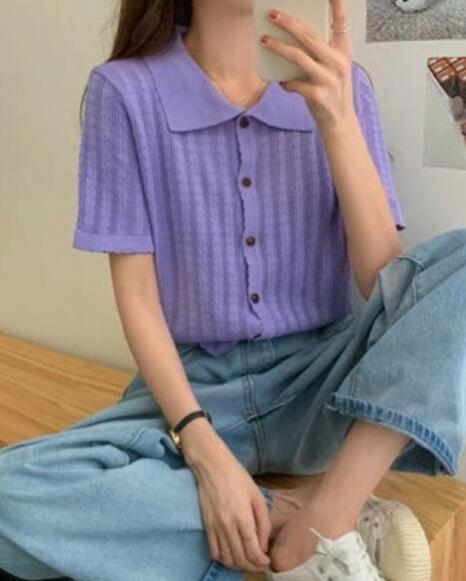 sd-17941 blouse-purple